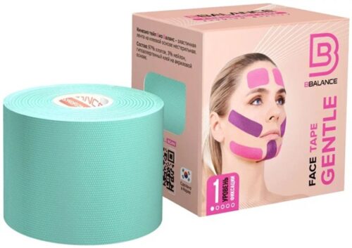 Kinesio tape BBTape™ 5cm × 5m Gentle mint